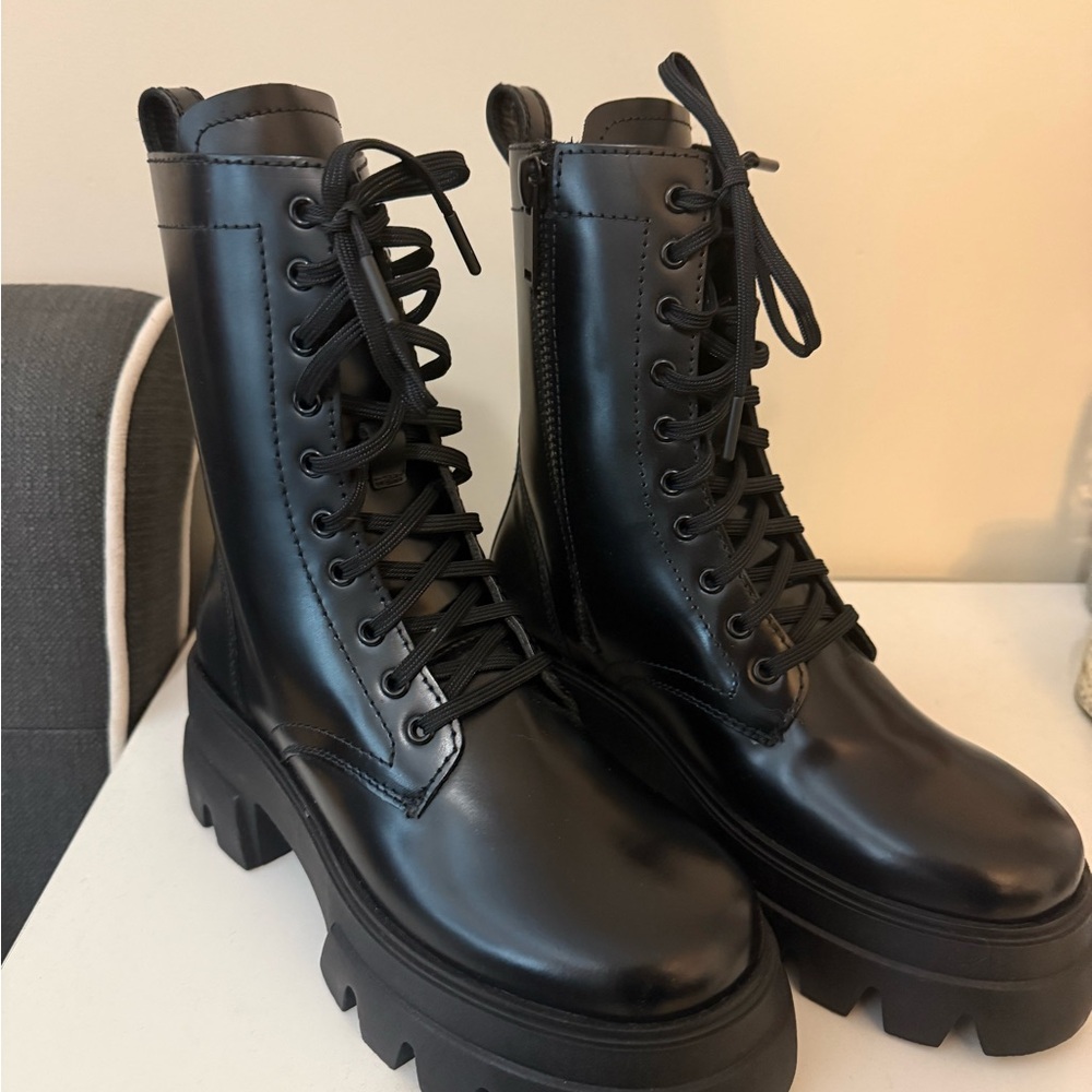 Thursday Boot Company Black Combat Boots